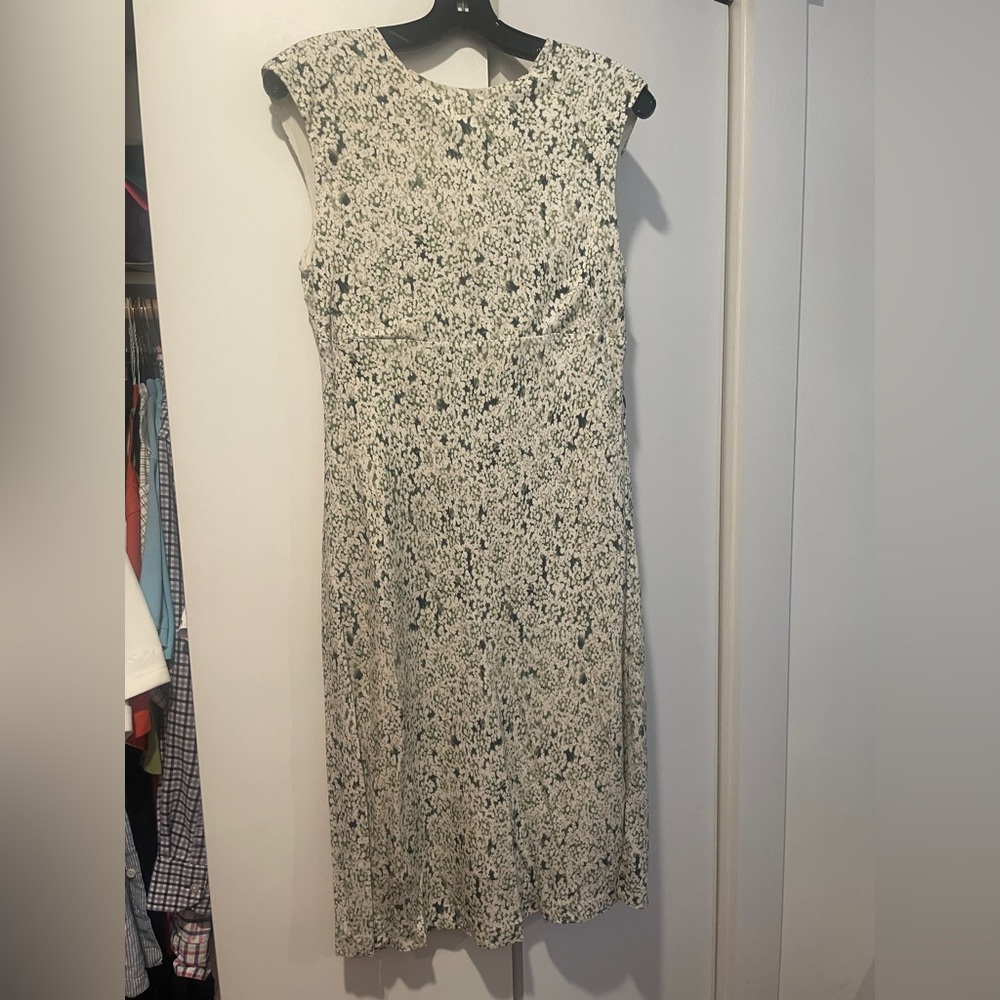 Tory Burch white floral dress size M